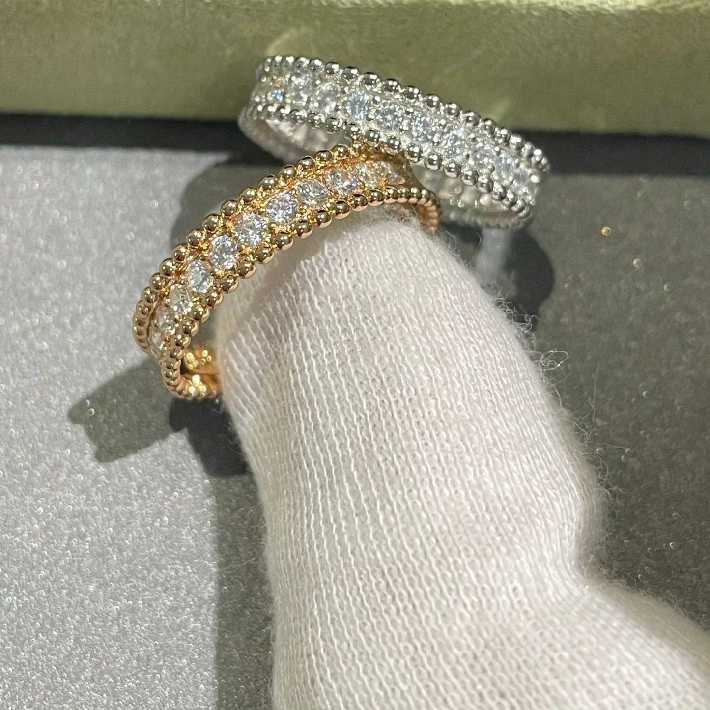 [Eternal Jewelry]PERLEE DIAMOND SILVER RING