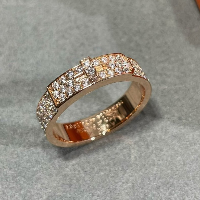 [Eternal Jewelry]KELLY PINK GOLD DIAMOND RING