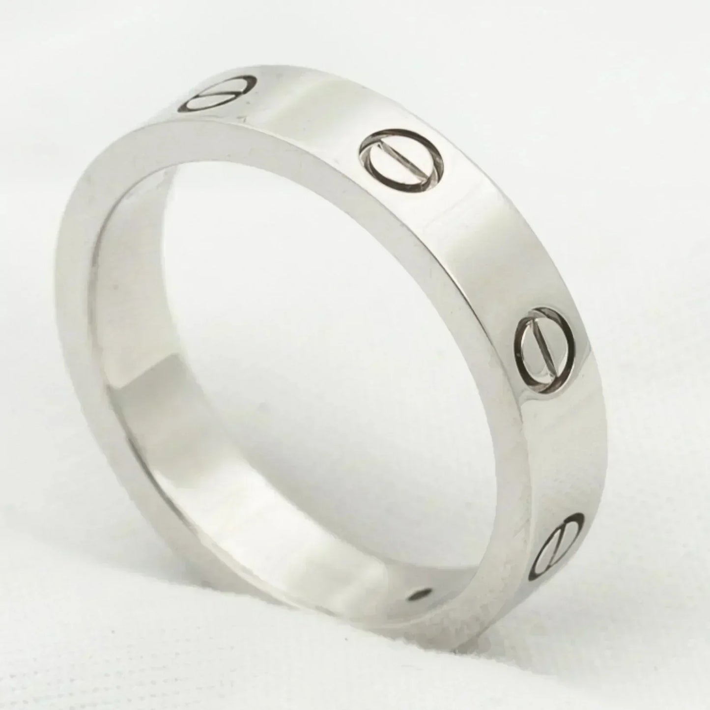 [Eternal Jewelry]LOVE RING 4MM 1 DIAMOND SILVER