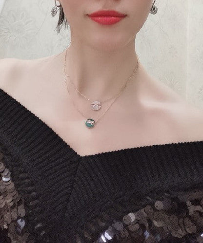 [Eternal Jewelry]JEUX DE ROSE GOLD DIAMOND NECKLACE