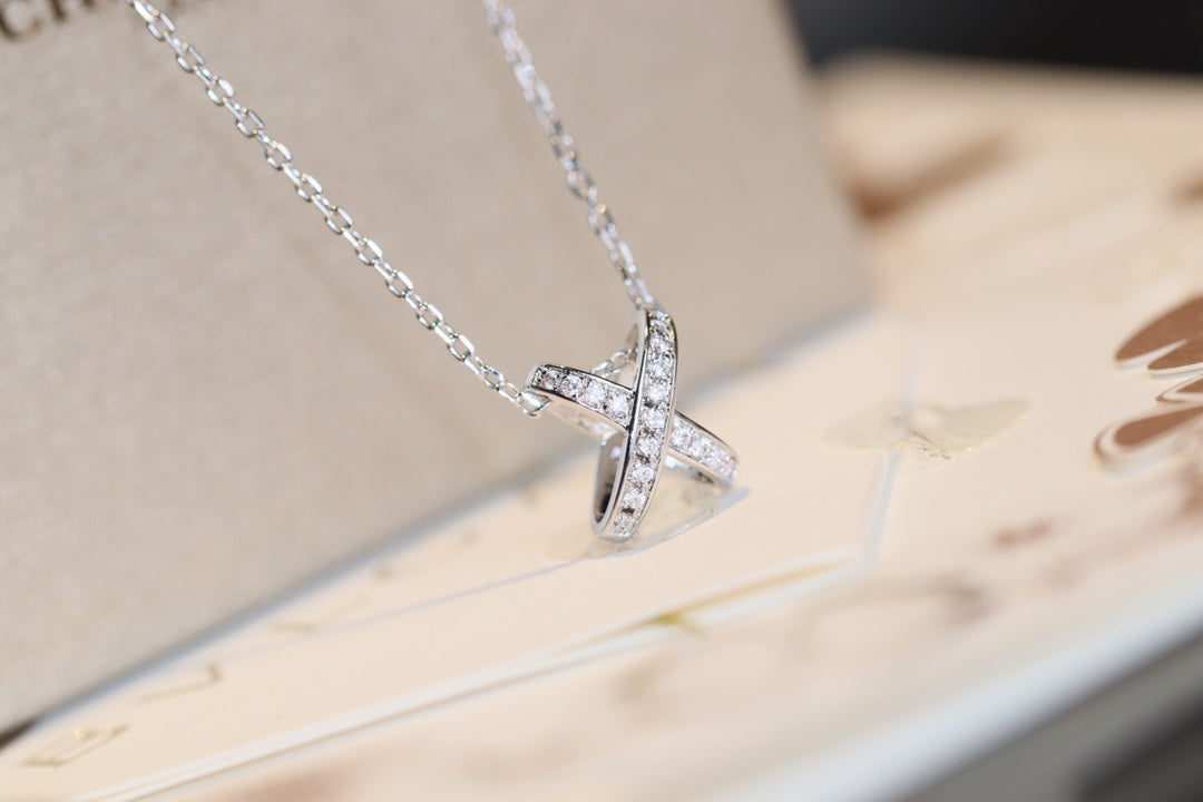 [Eternal Jewelry]JEUX DE DIAMOND NECKLACE