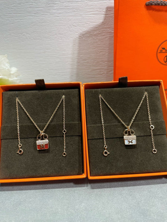 [Eternal Jewelry]H CIRCE MOISSANITE PENDANT NECKLACE GOLD