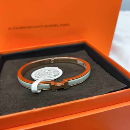 [Eternal Jewelry]CLASSIC HM CLIC GREEN 8MM ENAMEL BRACELET