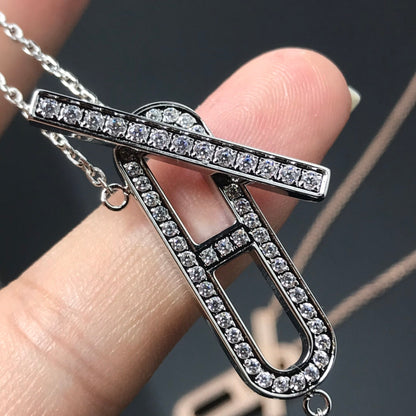 [Eternal Jewelry]HM NECKLACE PLATINUM ROSE GOLD DIAMOND