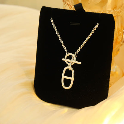 [Eternal Jewelry]HM CHAINE D'ANCRE PENDANT NECKLACE STERLING SILVER