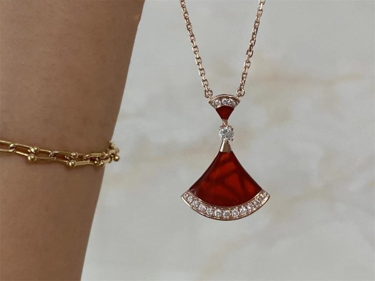 [Eternal Jewelry]DREAM NECKLACE CARNELIAN DIAMOND