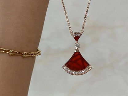 [Eternal Jewelry]DREAM NECKLACE CARNELIAN DIAMOND