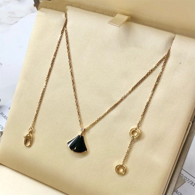 [Eternal Jewelry]DREAM NECKLACE ONYX 1 DIAMOND