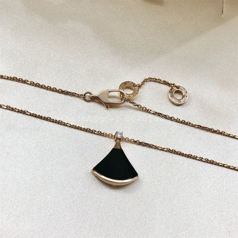 [Eternal Jewelry]DREAM NECKLACE ONYX 1 DIAMOND