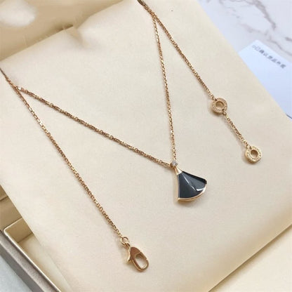 [Eternal Jewelry]DREAM NECKLACE ONYX 1 DIAMOND