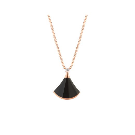 [Eternal Jewelry]DREAM NECKLACE ONYX 1 DIAMOND