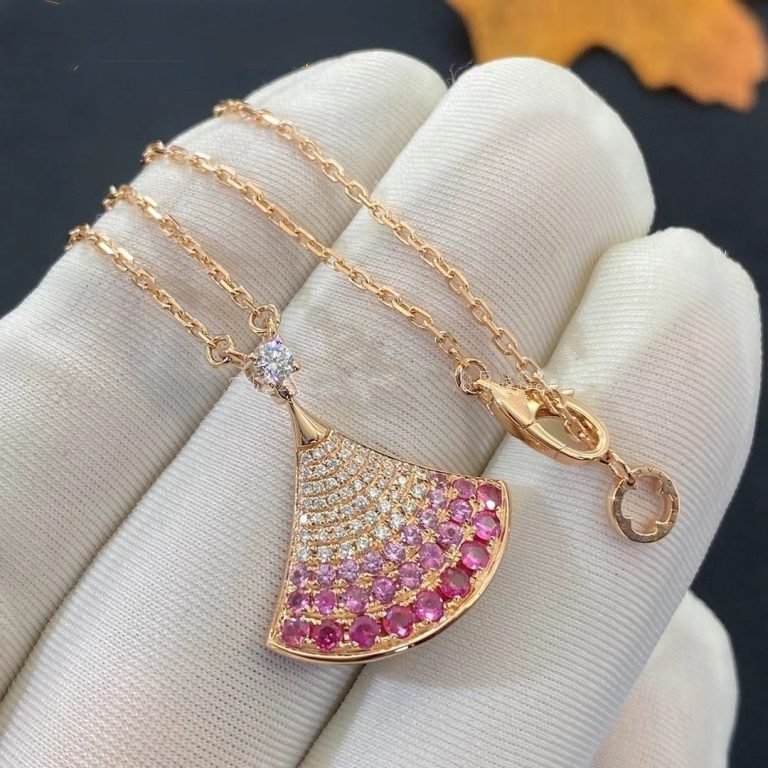 [Eternal Jewelry]DREAM NECKLACE PINK GOLD PINK DIAMOND