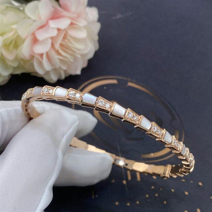[Eternal Jewelry]SERPENTI BRACELET PINK GOLD MOP DIAMOND