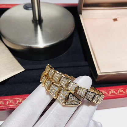 [Eternal Jewelry]SERPENTI BRACELET 8MM GOLD DIAMOND