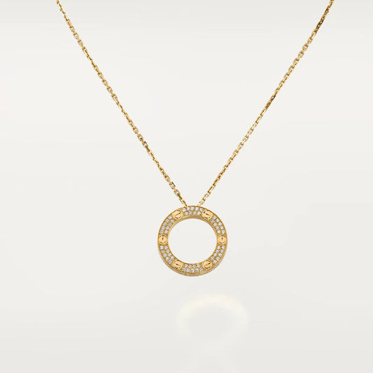 [Eternal Jewelry]LOVE NECKLACE ADJUSTABLE ROSE GOLD