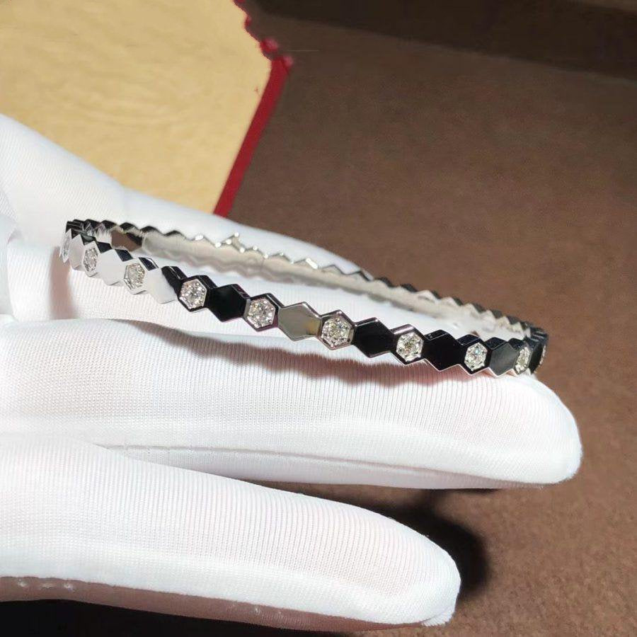 [Eternal Jewelry]BEE LOVE SILVER DIAMOND BRACELET