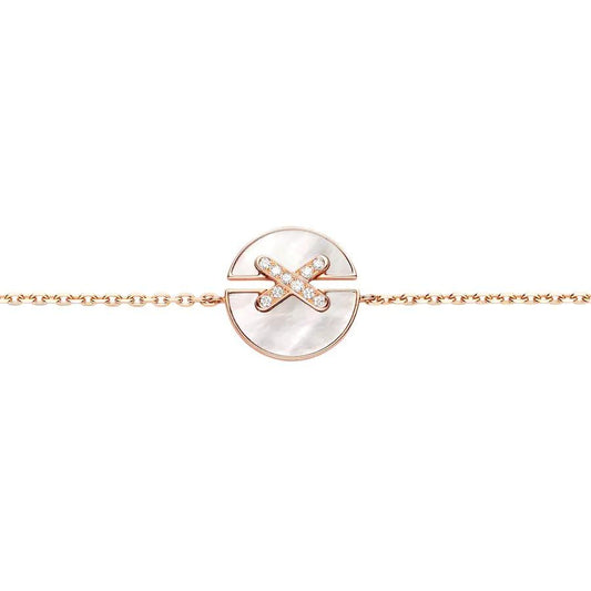 [Eternal Jewelry]JEUX DE BRACELET MOP PINK GOLD DIAMONDS