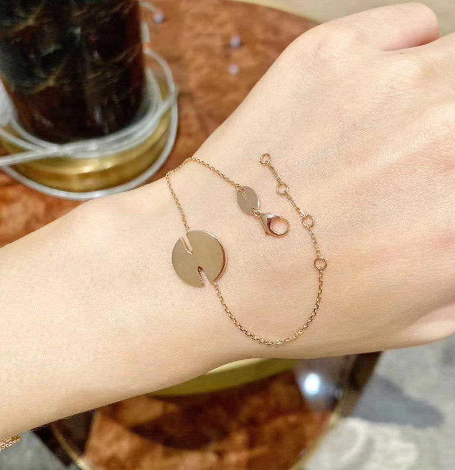 [Eternal Jewelry]JEUX DE BRACELET MOP PINK GOLD DIAMONDS