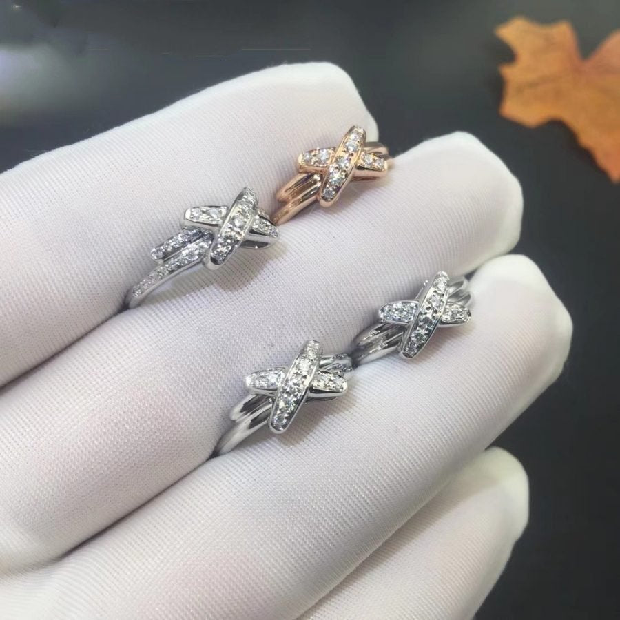 [Eternal Jewelry]JEUX DE SILVER DIAMOND RING