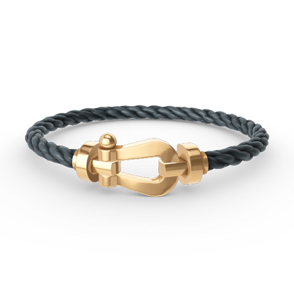 [Eternal Jewelry]FORCE LARGE HORSESHOE NO DIAMOND BRACELET GOLD
