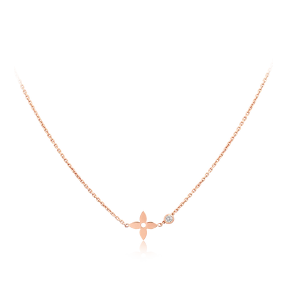 [Eternal Jewelry]BLOSSOM PENDANT PINK GOLD AND DIAMOND