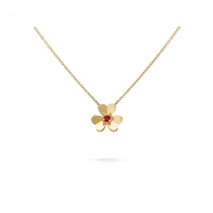 [Eternal Jewelry]FRIVOLE GOLD FLOWER NECKLACE