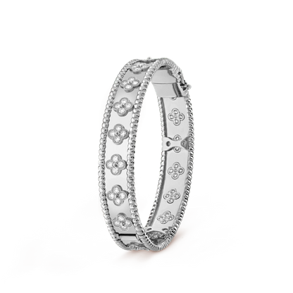 [Eternal Jewelry]CLOVER BRACELET 8MM DIAMONDS