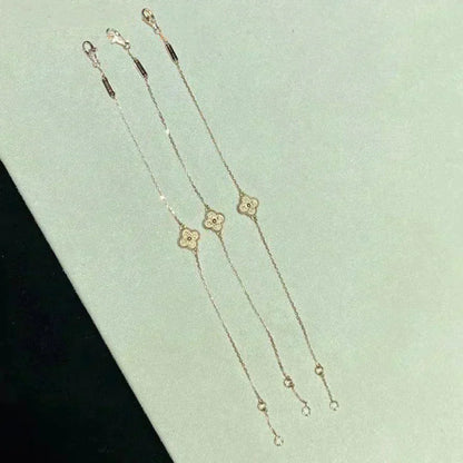 [Eternal Jewelry]CLOVER SINGLE FLOWER BRACELET