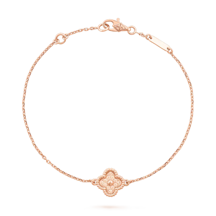 [Eternal Jewelry]CLOVER SINGLE FLOWER BRACELET