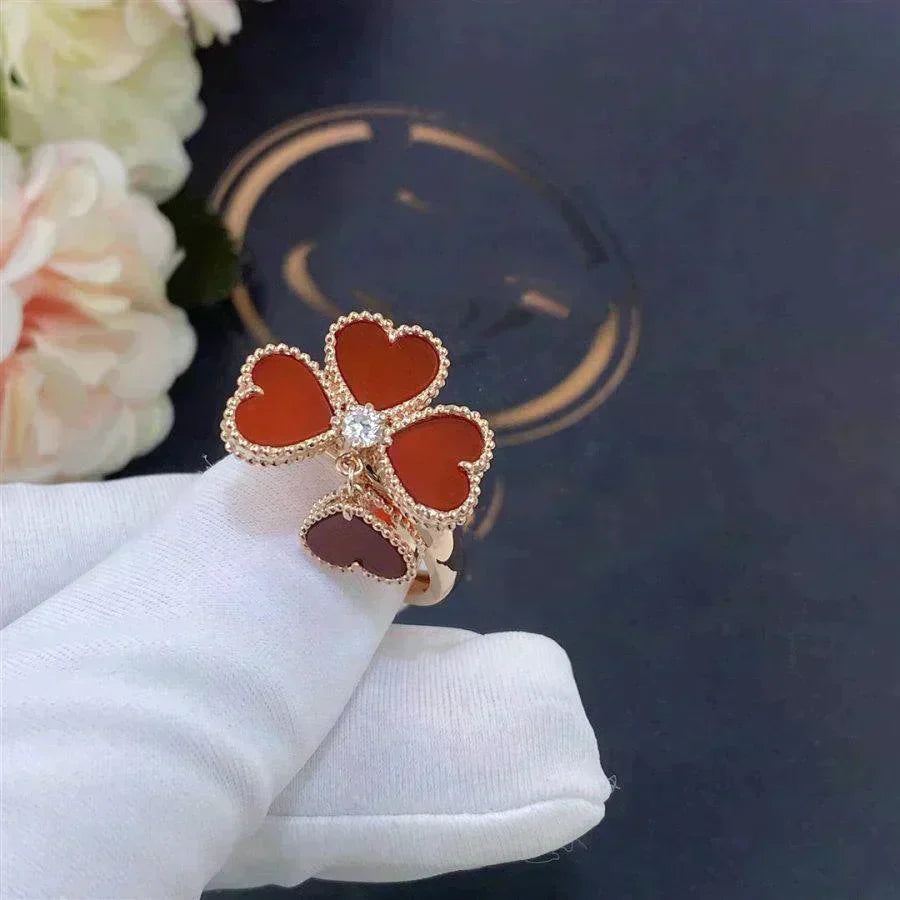 [Eternal Jewelry]SWEET CLOVER CARNELIAN RING