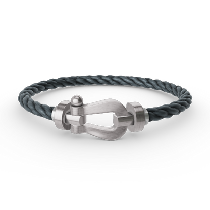 [Eternal Jewelry]FORCE LARGE HORSESHOE NO DIAMOND BRACELET SILVER