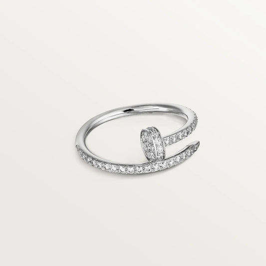 [Eternal Jewelry]JUSTE RING 1.8MM SILVER DIAMONDS