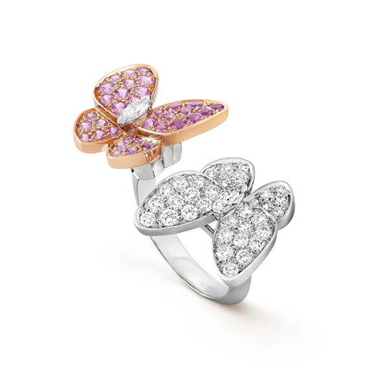 [Eternal Jewelry]TWIN BUTTERFLY DIAMOND RING